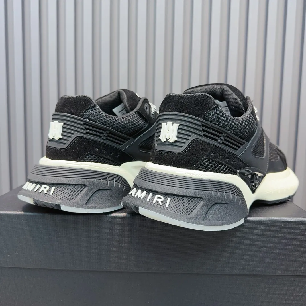 Men's shoes💰740💰 AMIRI AMIRI trendy brand hot sale🔥 Available all year round✅Couples💑 Official website synchronized Imported fabrics 1⃣️ratio 1⃣️Re-engraved, original factory special original sole, 35-45 (38.45. Non-refundable)